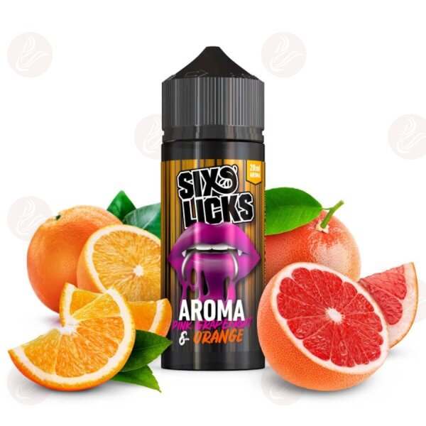 Prohibition Vapes Co - Six Licks Pompelmo rosa e arancia Longfill