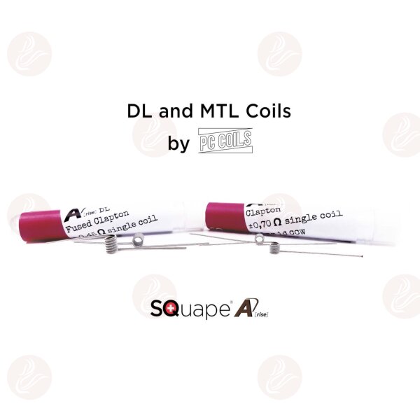 Stattqualm - SQuape A[rise] Coils by PC Coils 0.7 Ohm