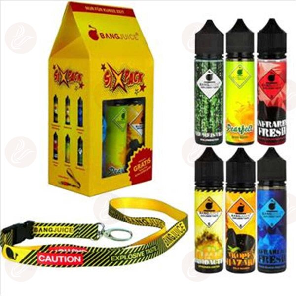 Bang Juice - Sixpack 6 x 15 ml Aroma (nur kurze Zeit)