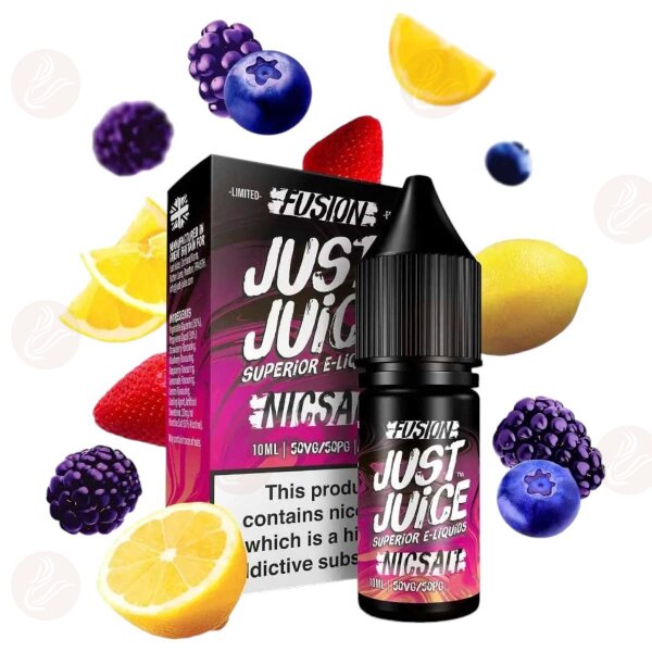 Just Juice - Fusion (Berry Burst & Lemonade) Nic Salt 5mg/ml