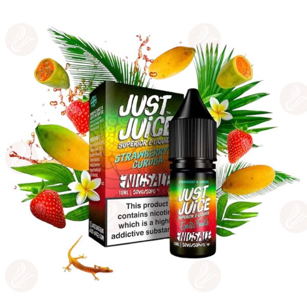 Just Juice - Exotic Fruits Strawberry & Curuba Nic Salt 11mg/ml