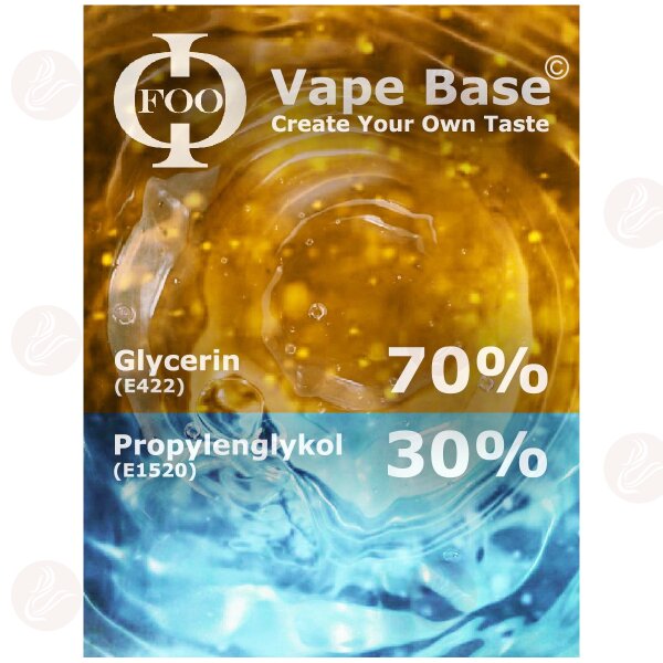 FOO - Vape Base 70% VG - 30% PG 500ml / 1000ml