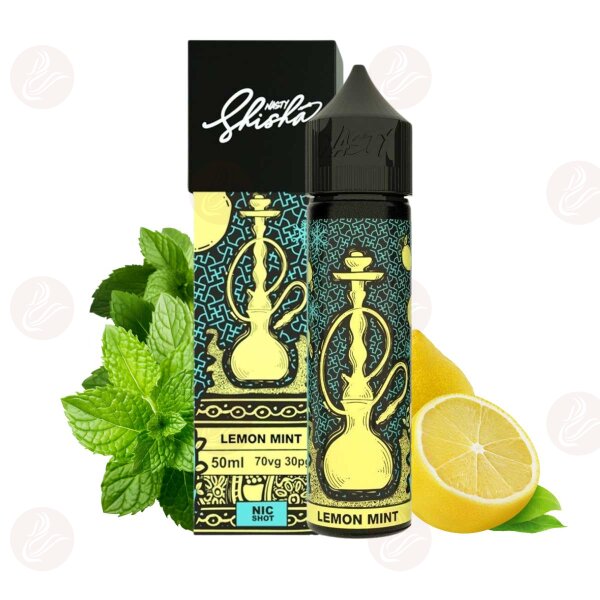 Nasty Juice - Shisha Serie - Lemon Mint Shortfill