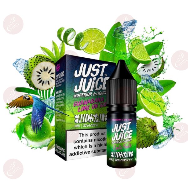 Just Juice - Guanabana & Lime on Ice Nic Salt 5mg/ml