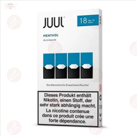 JUUL -  Capsule al mentolo V2 18 mg