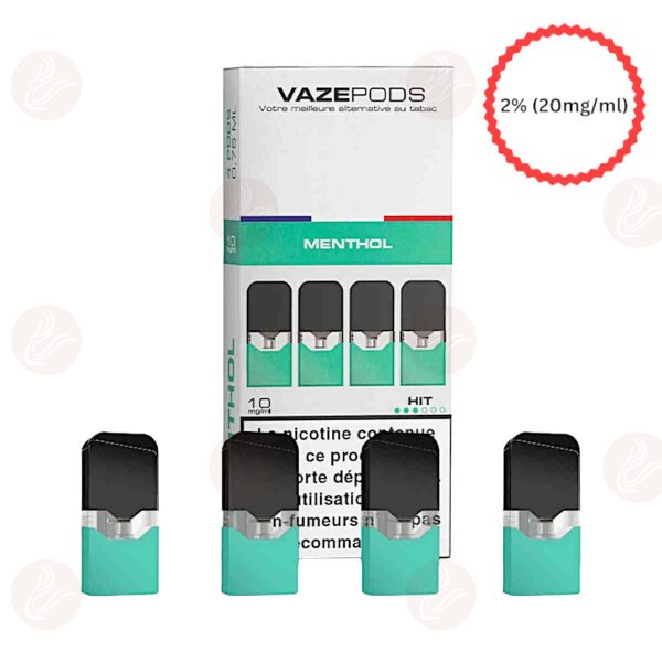 Vaze Paris - Menthol Pods 20 mg/ml