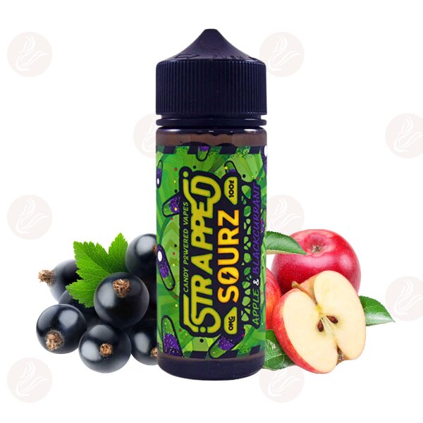 Strapped Sourz - Apple and Blackcurrant Shortfill