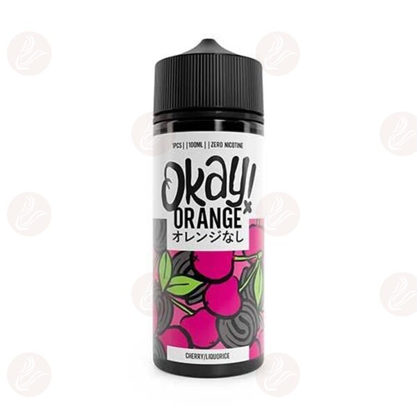 Okay Orange - Cherry Liquorice Shortfill