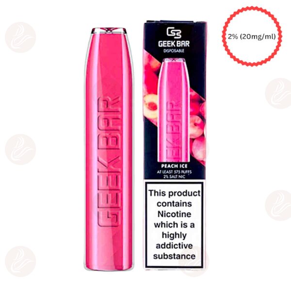 GEEKBAR - Peach Ice 20 mg/ml 500 mAh