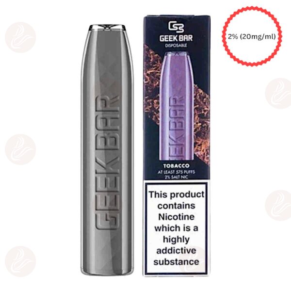 GEEKBAR - Tabac 20 mg/ml 500 mAh