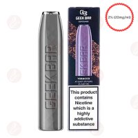 GEEKBAR - Tabacco 20 mg/ml 500 mAh