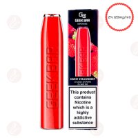 GEEKBAR - Sweet Strawberry 20 mg/ml 500 mAh