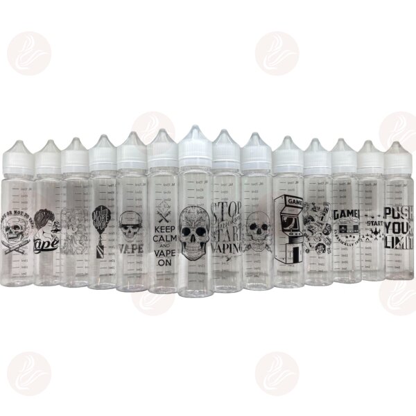 Chubby Gorilla - Leerflasche 70 ml DIY UP mit Skala und Motiv