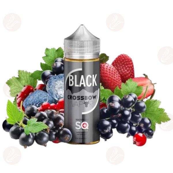 Crossbow Vapor - 100ml Shortfill Black