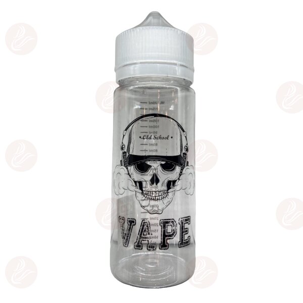 Bottiglia - con logo e scala 120ml Vape Skull