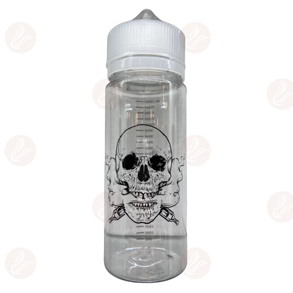 Bottiglia - con logo e scala 120ml Teschio