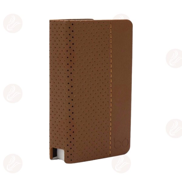 J Well - Bo One Leder Case zu Power Ladestation braun