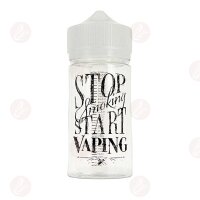 Flasche - mit Logo und Skala 180ml Stop Smoking