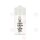Flasche - mit Logo und Skala 180ml Keep Calm
