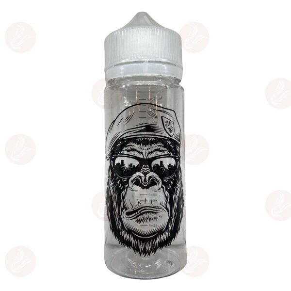 Chubby Gorilla - Leerflasche 120 ml DIY UP mit Skala und Motiv Gorilla