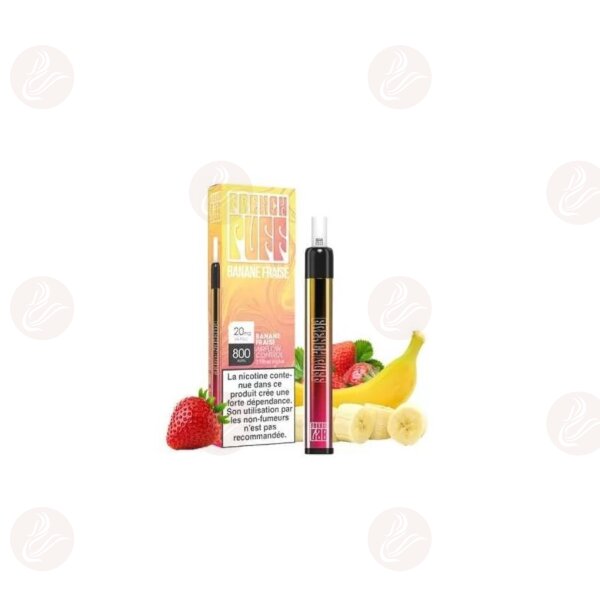 French Lab - French Puff - Fragola e banana 20 mg