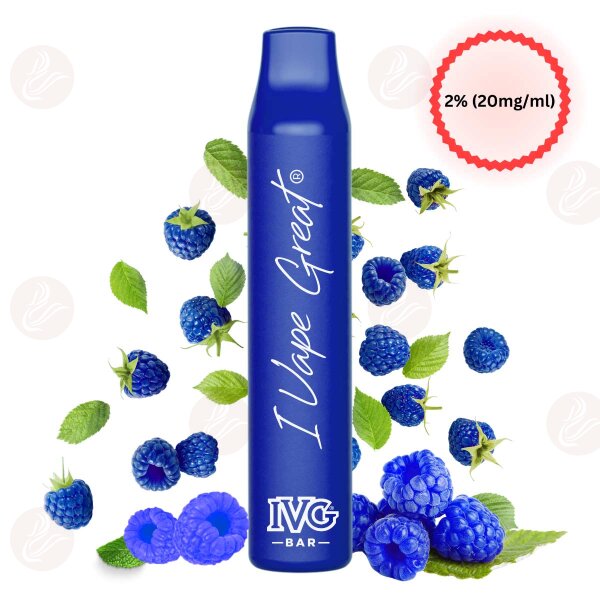 IVG - Bar Plus Blue Raspberry Ice 20 mg