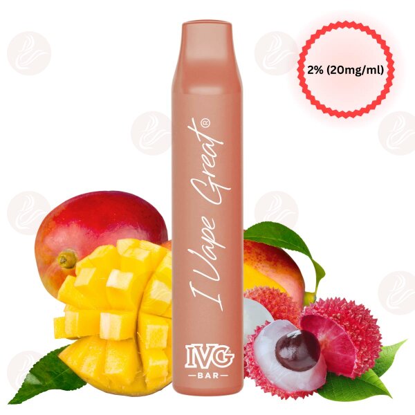 IVG - Bar Plus Mango Lychee 20 mg