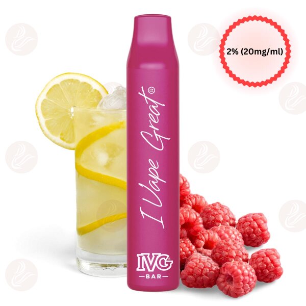 IVG - Bar Plus Raspberry Lemonade 20 mg