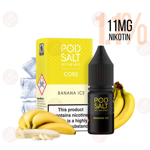 Pod Salt - Banana Ice Nikotin Salz 11mg