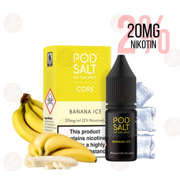Pod Salt - Banana Ice Nikotin Salz 20mg