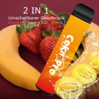 Cokii Pro - Barre Puff à la fraise-banane glacée et au kiwi glacé 3500