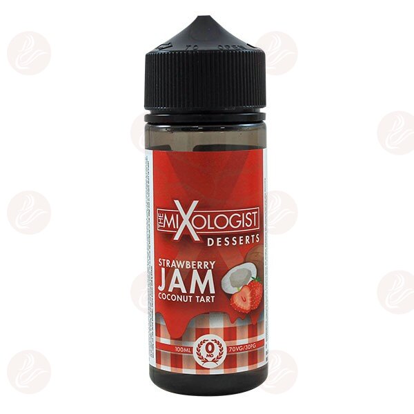 Le dessert du mixologue - Tartelette à la confiture de fraise et à la noix de coco Shortfill