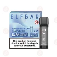 Elfbar - Elfa Pre-Filled Pod 2Pack - Blueberry Sour...