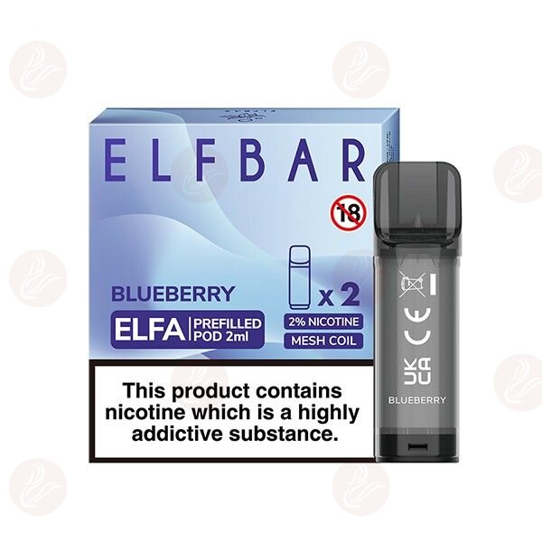 Elfbar - Elfa Pre-Filled Pod 2Pack - Blueberry