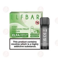 Elfbar - Elfa Pre-Filled Pod 2Pack - Kiwi Passionfruit Guava