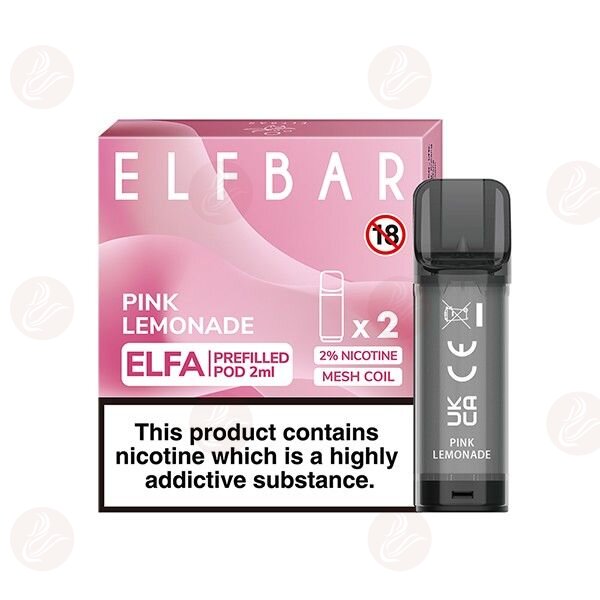 Elfbar - Elfa Pre-Filled Pod 2Pack - Pink Lemonade