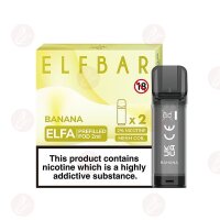 Elfbar - Elfa Pre-Filled Pod 2Pack - Banana