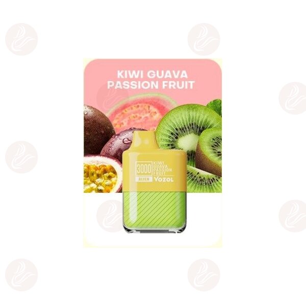 Vozol - Alien 3000 Kiwi Guava Passionfruit Disposable