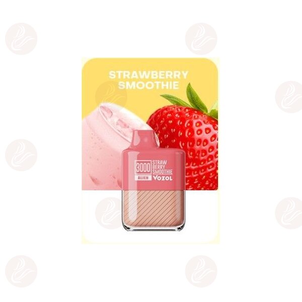 Vozol - Alien 3000 Strawberry Smoothie Disposable