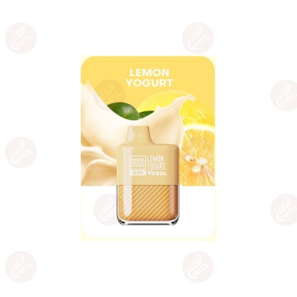 Vozol - Alien 3000 Lemon Yogurt Disposable