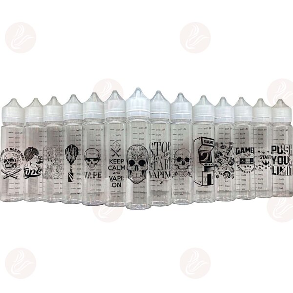 Flasche - mit Logo und Skala 70ml