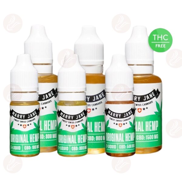 Marry Jane - MJ E-Liquid 5% CBD Original Hemp 10ml