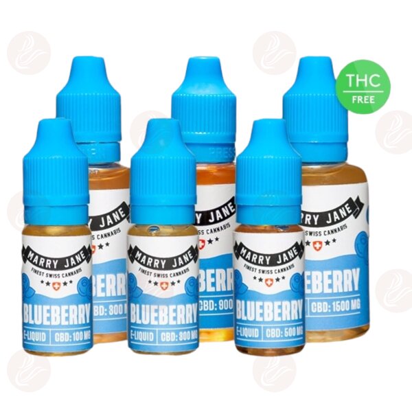 Marry Jane - MJ E-Liquid 5% CBD Blueberry 10ml