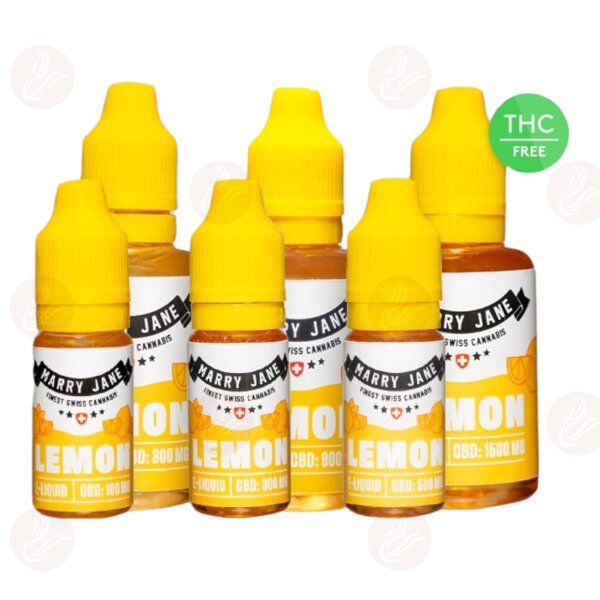 Marry Jane - MJ E-Liquid 5% CBD Lemon 10ml