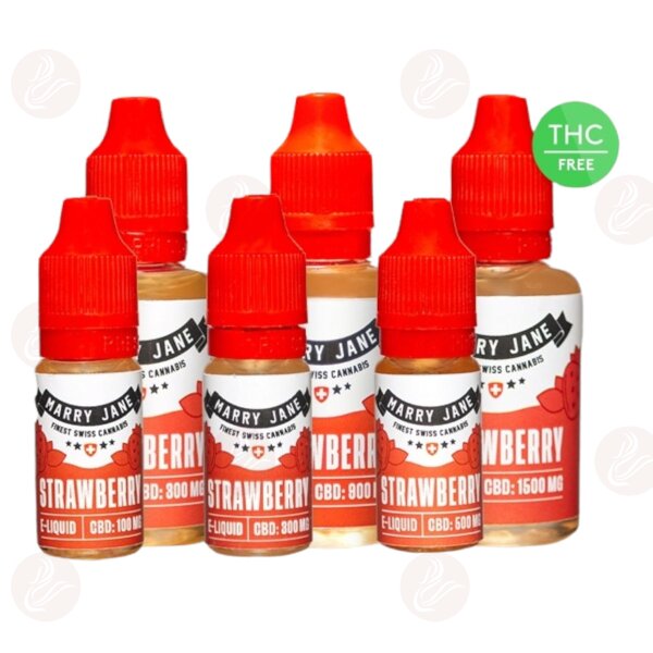 Marry Jane - MJ E-Liquid 5% CBD Strawberry 10ml