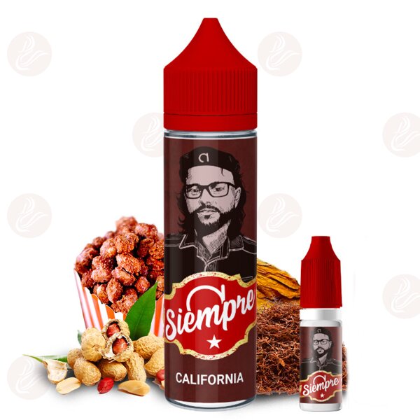 ALFALIQUID - ALFASIEMPRE California Shortfill inkl. Booster auf 3 mg/ml Nikotin