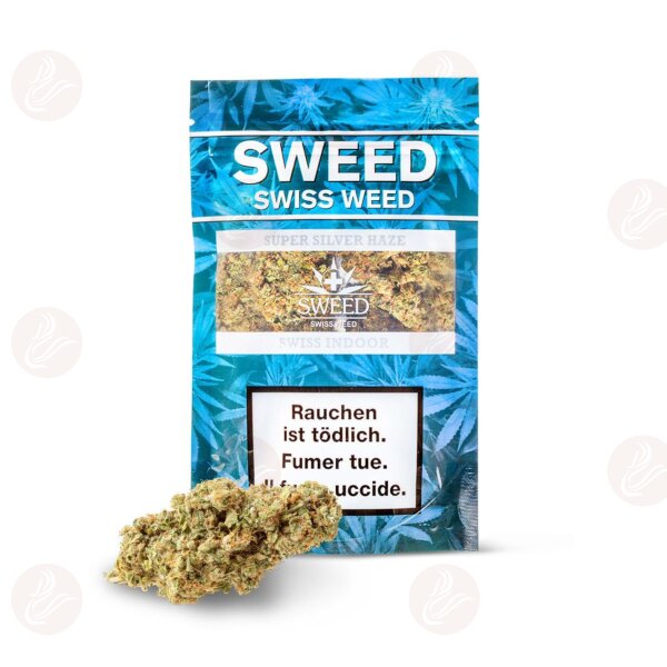 SWEED - Fiori di canapa CBD Premium Super Sliver Haze 10g