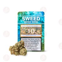 SWEED - Super Sliver Haze Pemium CBD Hanf Blüten 2g