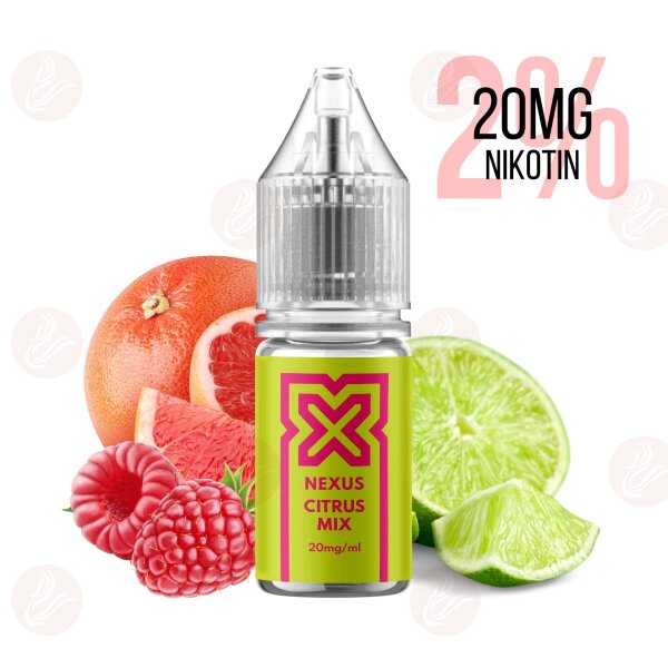 Pod Salt - Nexus 20mg Nikotin Salz Lime Raspberry Grapefruit