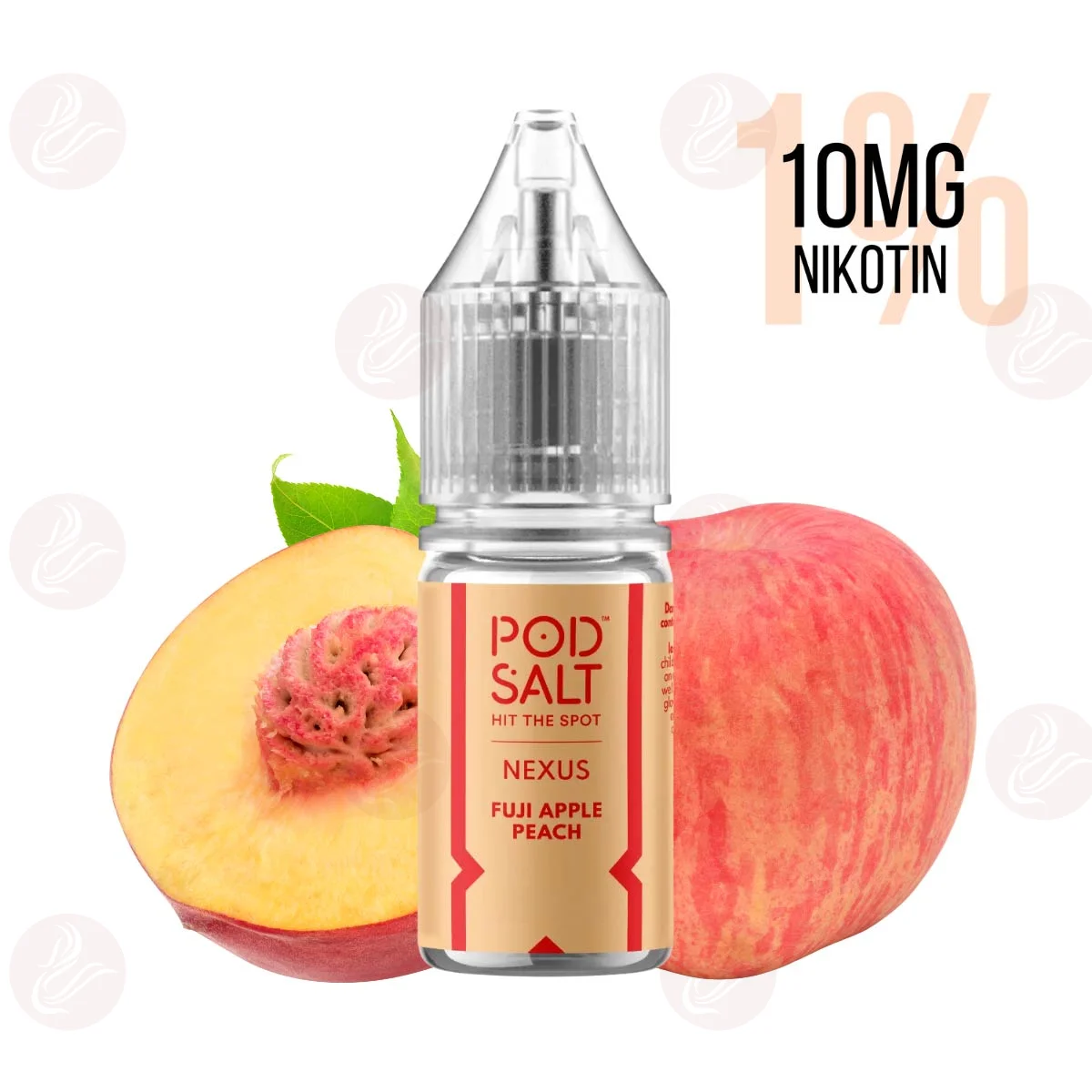 Pod Salt - Nexus 10mg Nikotin Salz Fuji Apple Peach